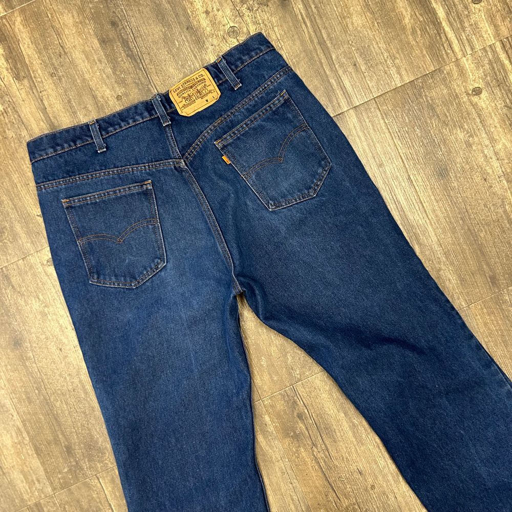 Vintage 80's Levi's 513 Orange Tab Denim Jeans Made In USA Men 40x32 20516-0914